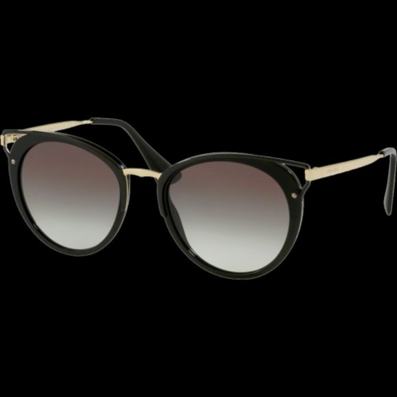 PRADA sunglasses - Black Cat Eye nwot no eyeglass case